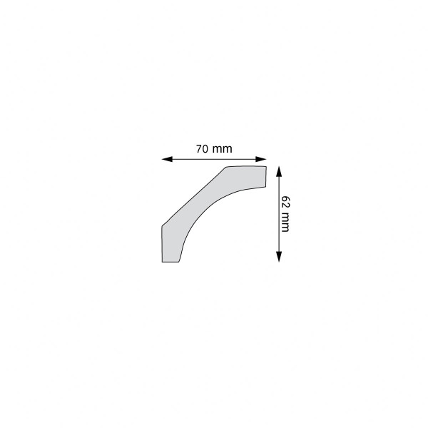 Cornisa Lisa Flexible LGG-39F