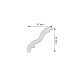 Cornisa Lisa Flexible LGG-45F