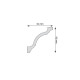 Cornisa Lisa Flexible LGG-47F