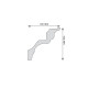 Cornisa Lisa Flexible LGG-53F
