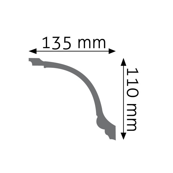 Cornisa Flexible LGZ-05F – Poliuretano
