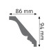 Cornisa Flexible LGZ-09F