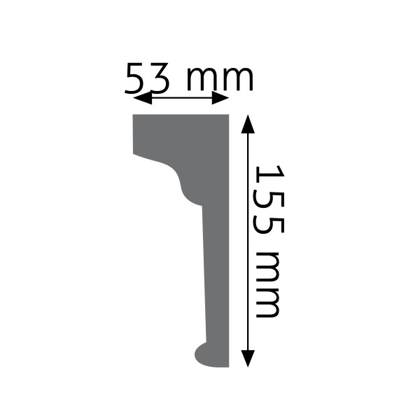 Moldura Lisa LNG-11 – Poliuretano