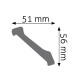 Cornisa Decorativa LOC-06
