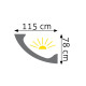 Cornisa Decorativa LED LOC-07