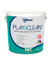 Pintura Antimanchas Interior PLAY&CLEAN, 10 L